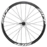 ZIPP 202 6b Disc Tubular Rennrad-vorderrad, Black / white, 9/12/15 x 100mm