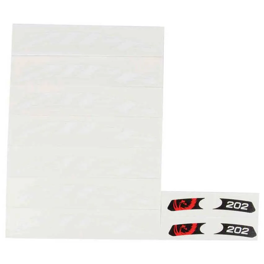 ZIPP 202 Aufkleber, White, One Size ZIPP 202 Aufkleber, White, One Size