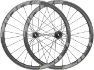 ZIPP 202 Firecrest® Carbon Tubeless Disc Center Lock Laufradsatz, Schwarz, 28" Satz (VR 12 x 100 + HR 12 x 142) SRAM XDR