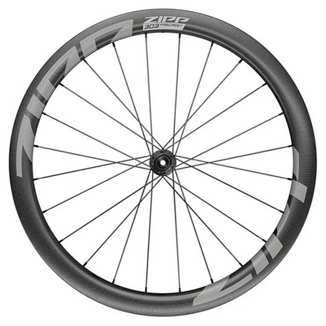 ZIPP 303 Firecrest Carbon Cl Disc Tubeless Rennrad-vorderrad, Black, 12 x 100mm ZIPP 303 Firecrest Carbon Cl Disc Tubeless Rennrad-vorderrad, Black, 12 x 100mm
