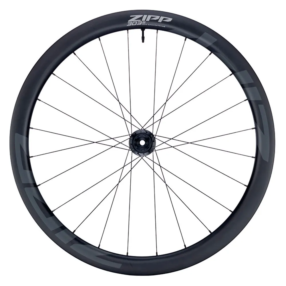 ZIPP 303 S Cl Disc Tubeless Rennrad-vorderrad, Black, 12 x 100mm ZIPP 303 S Cl Disc Tubeless Rennrad-vorderrad, Black, 12 x 100mm