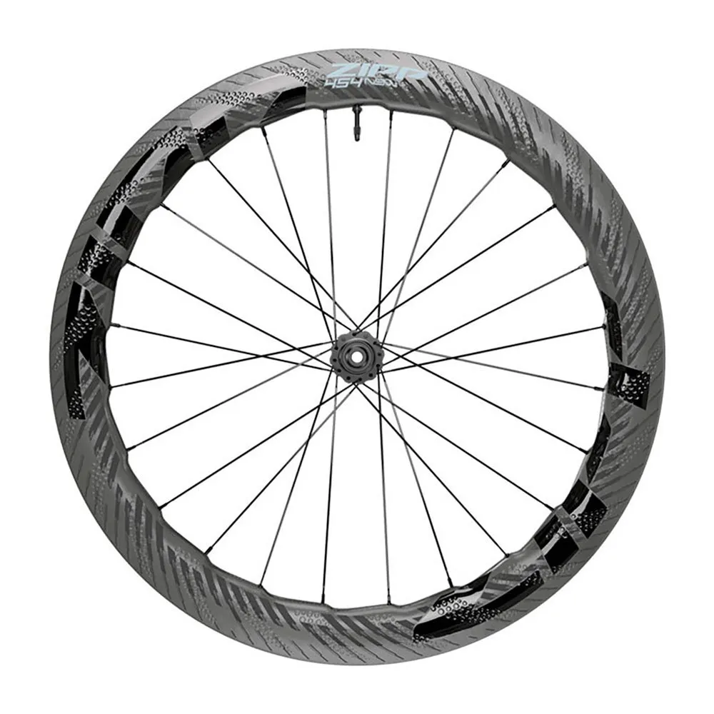 ZIPP 454 Nsw Carbon Cl Disc Tubular Rennrad-vorderrad, Black, 12 x 100mm ZIPP 454 Nsw Carbon Cl Disc Tubular Rennrad-vorderrad, Black, 12 x 100mm