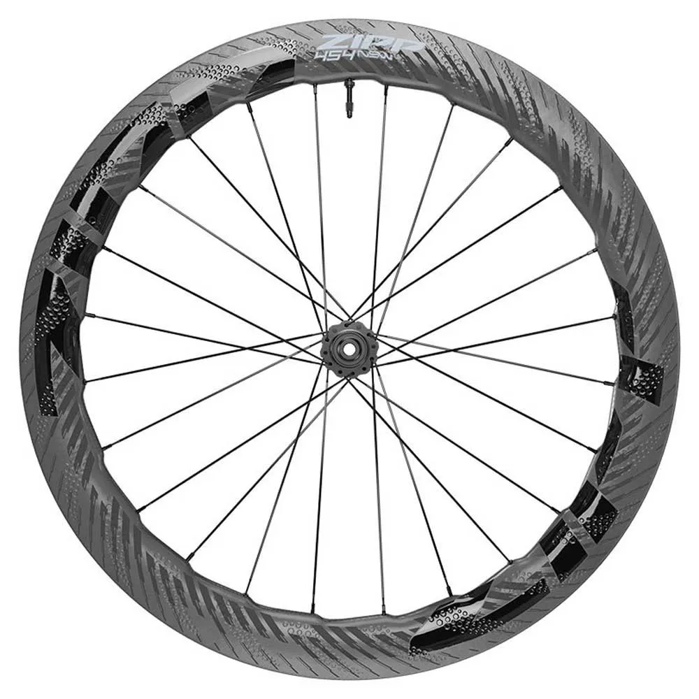 ZIPP 454 Nsw Cl Disc Tubeless Only Rennrad-vorderrad, Negro, 12 x 100mm ZIPP 454 Nsw Cl Disc Tubeless Only Rennrad-vorderrad, Negro, 12 x 100mm