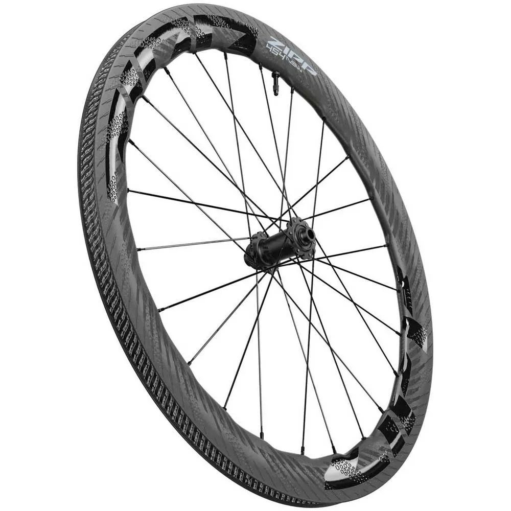 ZIPP 454 Nsw Cl Disc Tubeless Rennrad-vorderrad, Black, 12 x 100mm ZIPP 454 Nsw Cl Disc Tubeless Rennrad-vorderrad, Black, 12 x 100mm