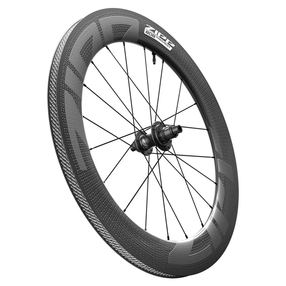 ZIPP 808 Firecrest Cl Disc Tubeless Rennrad Laufradsatz, Black / grey, 12 x 100 / 12 x 142mm, Sram XDR ZIPP 808 Firecrest Cl Disc Tubeless Rennrad Laufradsatz, Black / grey, 12 x 100 / 12 x 142mm, Sram XDR