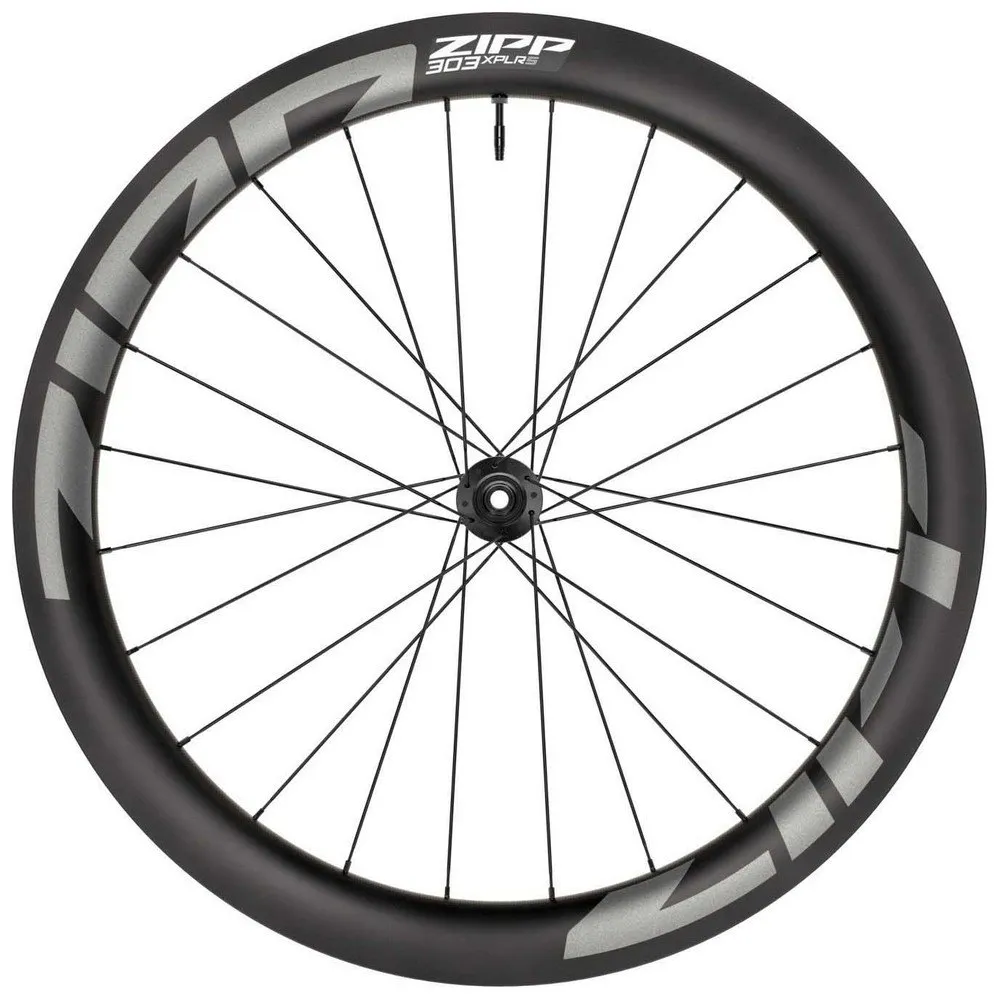 ZIPP Am 303 Xplr S Cl Disc Tubeless Rennrad-vorderrad, Grey graphic 1, 12 x 100mm ZIPP Am 303 Xplr S Cl Disc Tubeless Rennrad-vorderrad, Grey graphic 1, 12 x 100mm