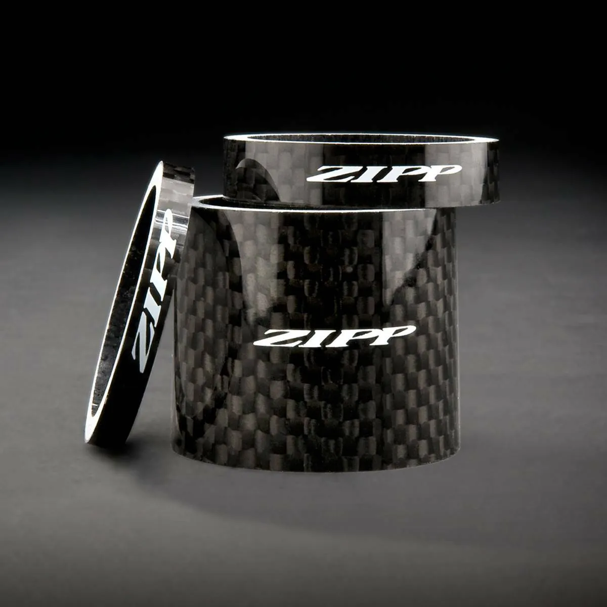 ZIPP Carbon Steuersatz Spacer Set, Schwarz, one_size
