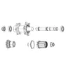 ZIPP Sp9 B1 Sram 10/11s Non Xdr 61803 Ceramic Freilaufkörper, Black, One Size