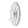 ZIPP Tubeless-kit-tape/2 Universalventile 60 Mm/1 Ventilkernschlüssel 26 Mm, Black, One Size