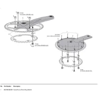 ZIPP Vuma Chrono Kettenblattschraubensatz ZIPP Vuma Chrono Kettenblattschraubensatz