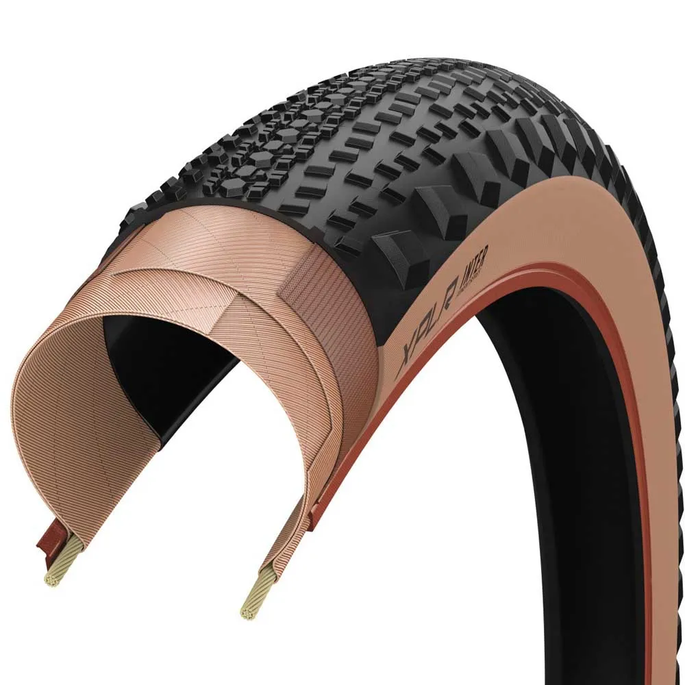 ZIPP Xplr Inter Tubeless 700 X 50 Steifer Gravelreifen, Black / brown, 700 x 50 ZIPP Xplr Inter Tubeless 700 X 50 Steifer Gravelreifen, Black / brown, 700 x 50