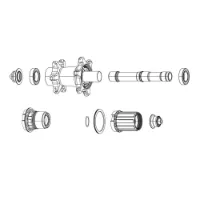 ZIPP Zm2sl 61803 Lager 2 Einheiten ZIPP Zm2sl 61803 Lager 2 Einheiten