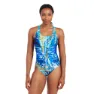 Aqua crystal print