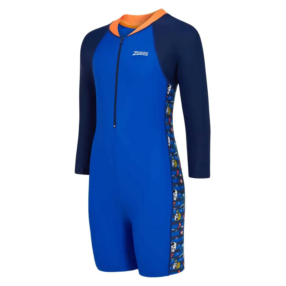 Zoggs All In One Uv-schutz Overall Mit Langen Ärmeln Für Kinder unisex