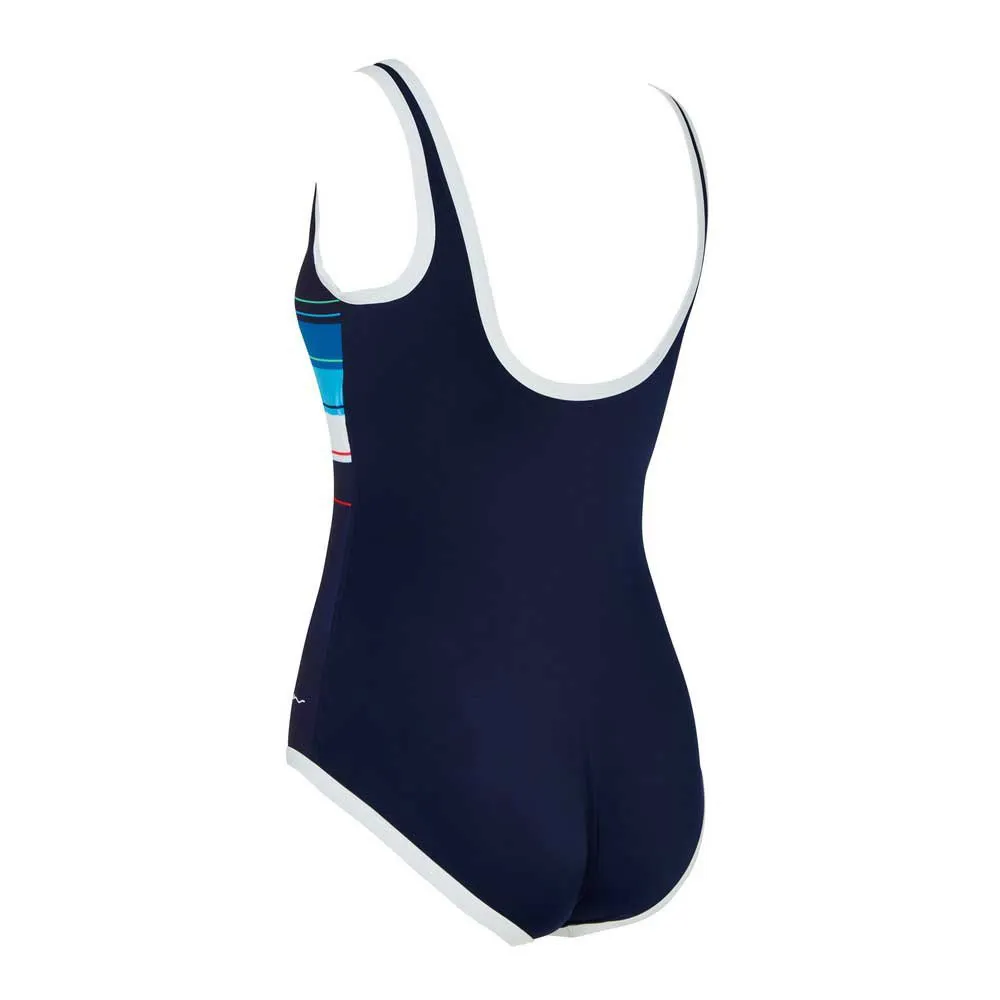 Zoggs Binding Scoopback Badeanzug female Zoggs Binding Scoopback Badeanzug female