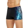 Zoggs Hip Racer Badeshorts, Streamer print