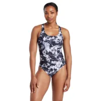 Zoggs Marble Powerback Badeanzug female