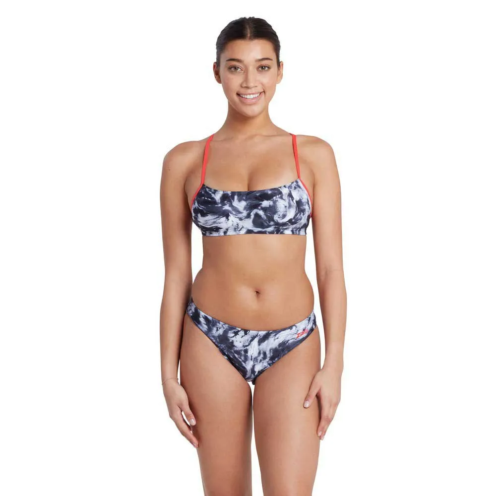 Zoggs Marble Tri Back 2 Piece Bikini Zoggs Marble Tri Back 2 Piece Bikini