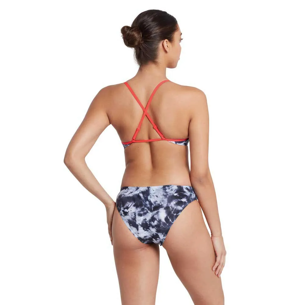 Zoggs Marble Tri Back 2 Piece Bikini Zoggs Marble Tri Back 2 Piece Bikini