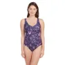 Zoggs Marley Scoopback Printed Badeanzug female, Sunset bloom