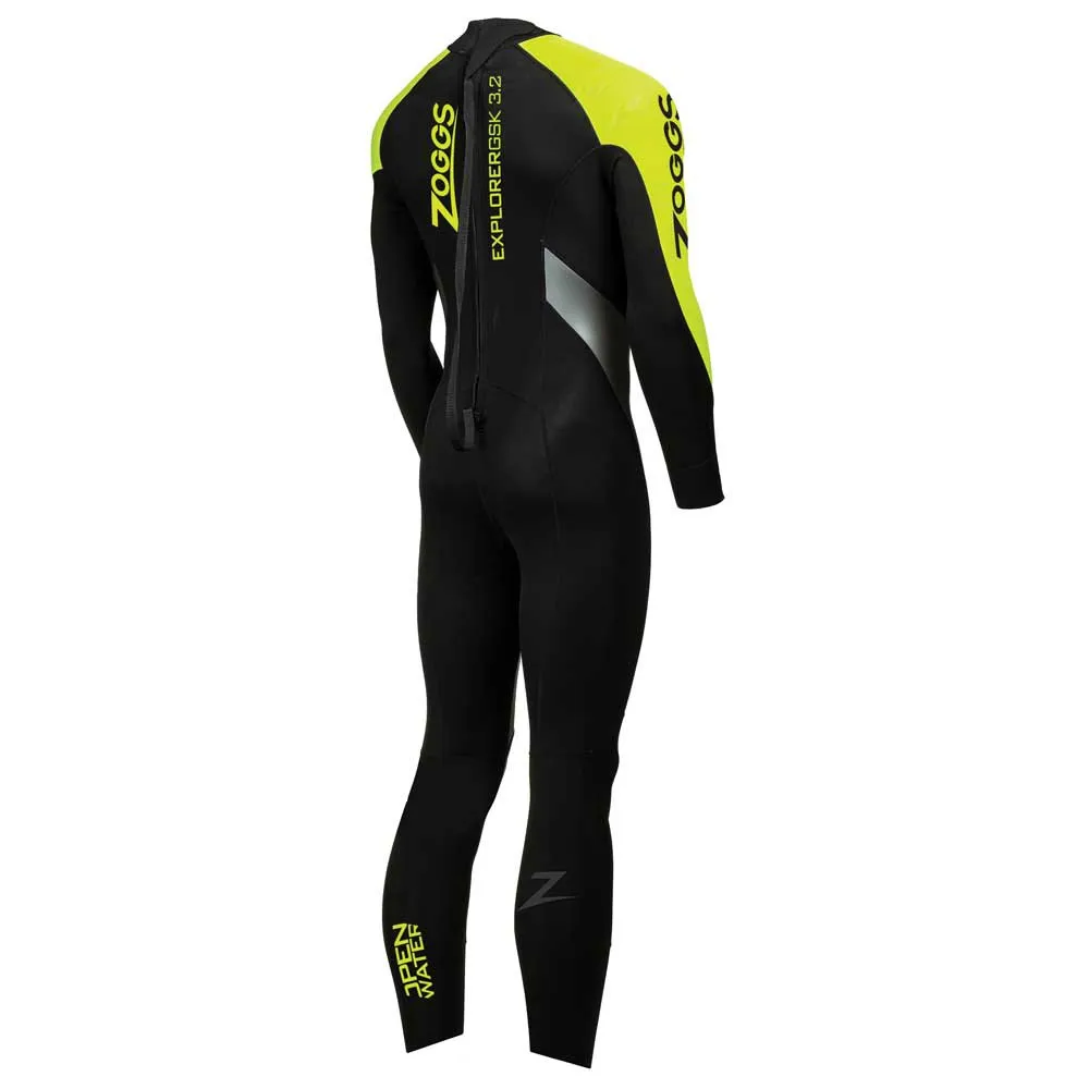 Zoggs Ow Explorer Gsk Fs 3/2/2 Mm Neopren-nasstauchanzug, Black / lime, XS Zoggs Ow Explorer Gsk Fs 3/2/2 Mm Neopren-nasstauchanzug, Black / lime, XS