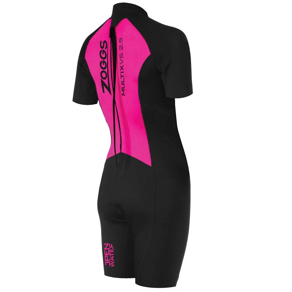Zoggs Ow Multix Vs 2.5 Mm Neoprenanzug Für Damen unisex, Black / pink Zoggs Ow Multix Vs 2.5 Mm Neoprenanzug Für Damen unisex, Black / pink