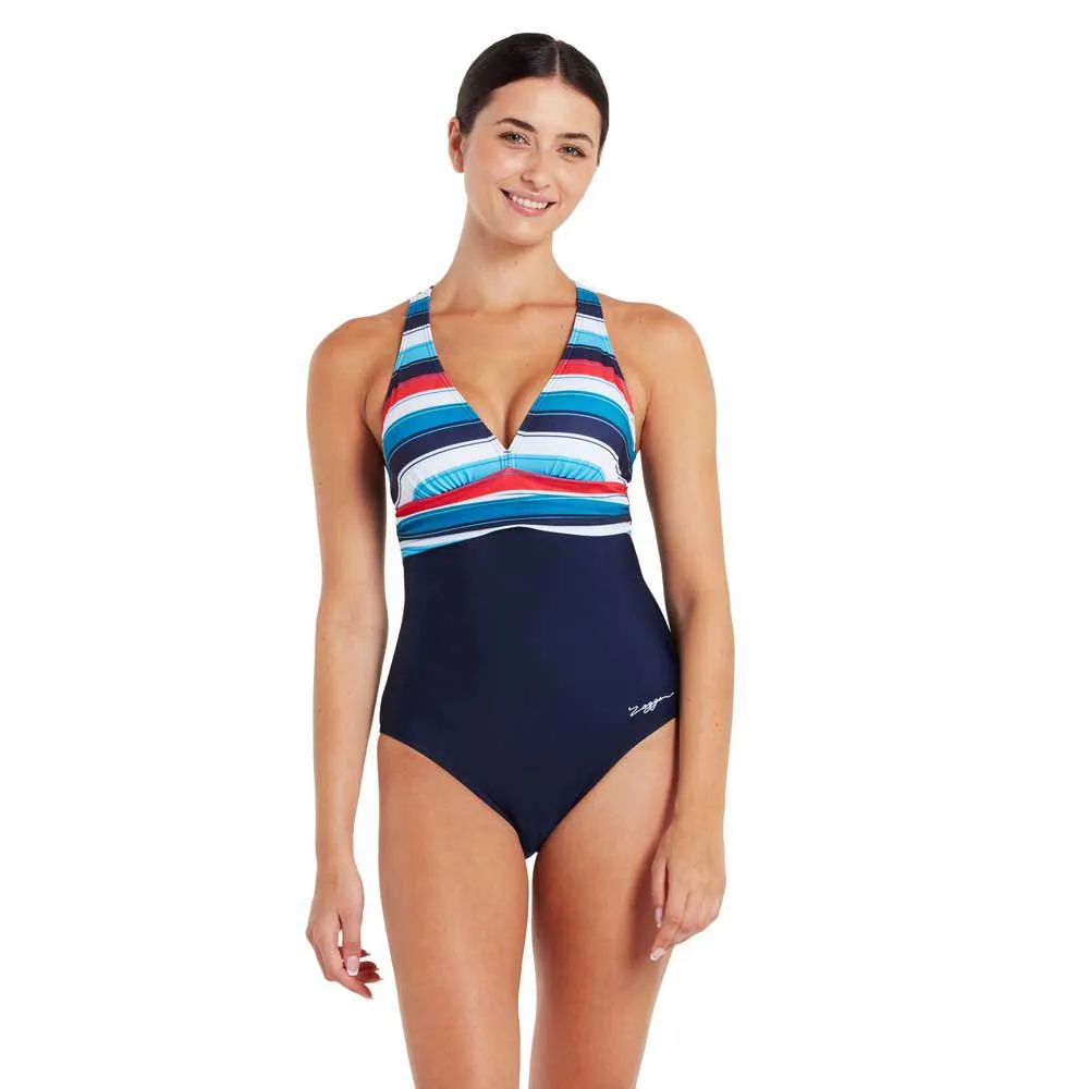 Zoggs Panel Crossback Badeanzug female Zoggs Panel Crossback Badeanzug female