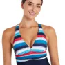 Zoggs Panel Crossback Badeanzug female