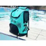 Zoggs Planet R-pet Rucksack 33l, Turquoise black, One Size