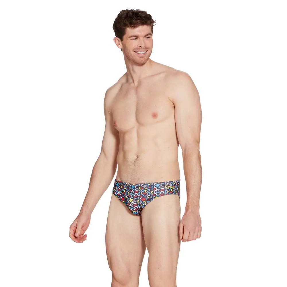 Zoggs Printed 6.5 E Plus Badeslip male