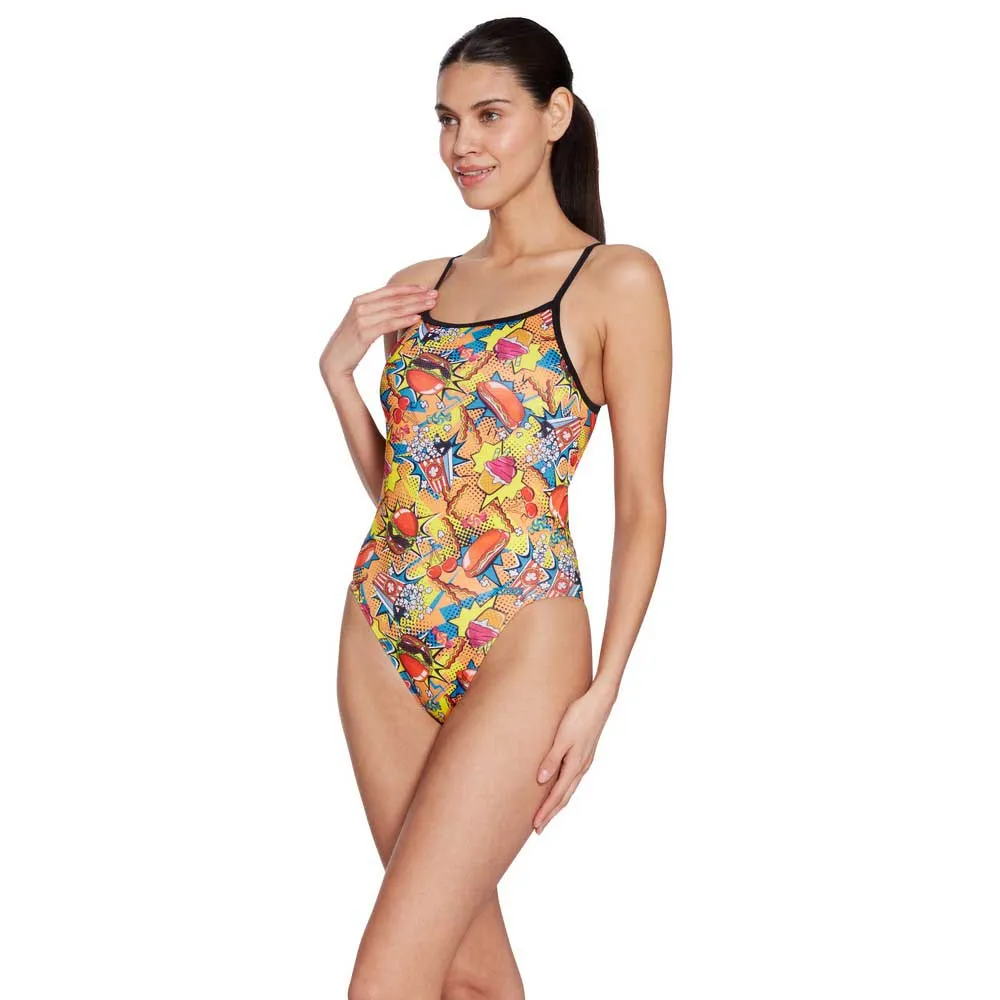Zoggs Printed Rayback E Plus Badeanzug Zoggs Printed Rayback E Plus Badeanzug