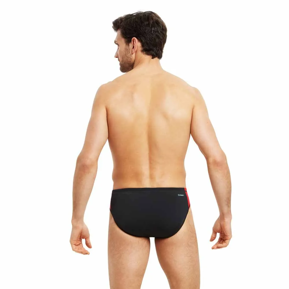 Zoggs Prism Racer Badeslip, Black / red Zoggs Prism Racer Badeslip, Black / red