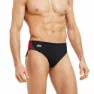 Zoggs Prism Racer Badeslip, Black / red