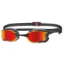 Grey black / red