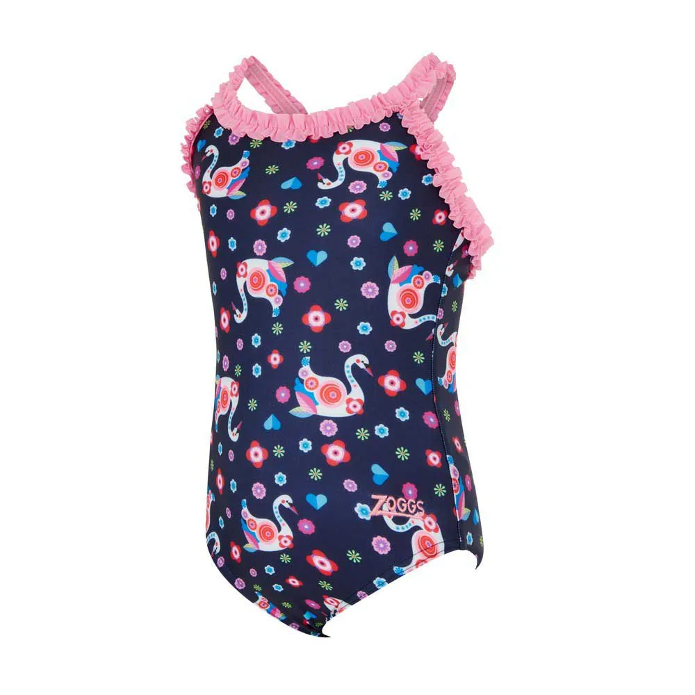 Zoggs Ruffle Crossback Badeanzug Zoggs Ruffle Crossback Badeanzug