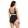 Zoggs Square Back Back Panel Badeanzug female