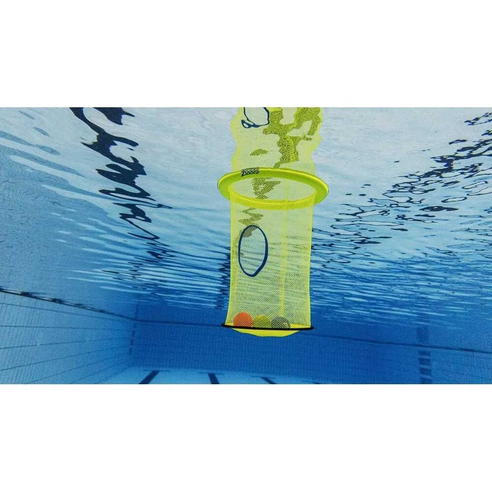 Zoggs Tauch-und Fall-eimer Spielzeug, Fluo yellow / blue, One Size Zoggs Tauch-und Fall-eimer Spielzeug, Fluo yellow / blue, One Size