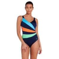 Zoggs Wrap Panel Classicback Badeanzug Zoggs Wrap Panel Classicback Badeanzug