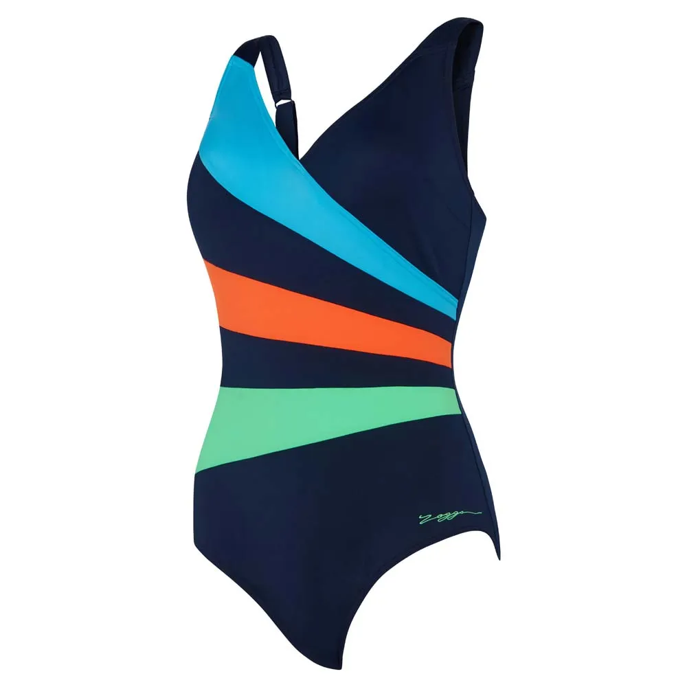 Zoggs Wrap Panel Classicback Badeanzug Zoggs Wrap Panel Classicback Badeanzug