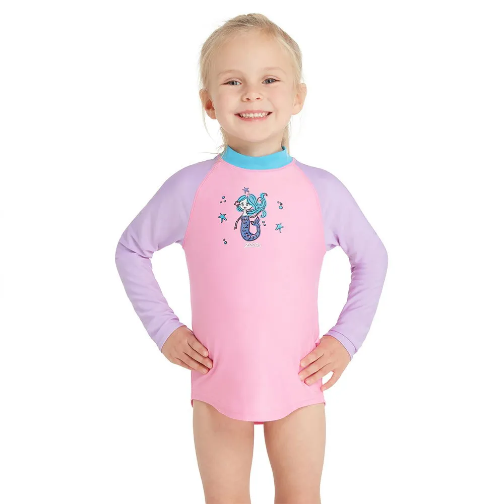 Zoggs Zip Uv-schutz Langarm-t-shirt Zoggs Zip Uv-schutz Langarm-t-shirt