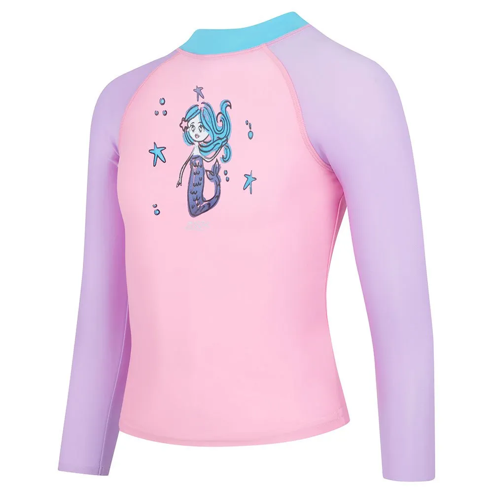 Zoggs Zip Uv-schutz Langarm-t-shirt Zoggs Zip Uv-schutz Langarm-t-shirt