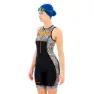 Zone3 Activate+ Kona Speed ärmelloser Triathlonanzug female, Black / white / orange