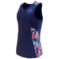 Zone3 Activate Plus Zinc Burst ärmelloses Triathlon-trikot