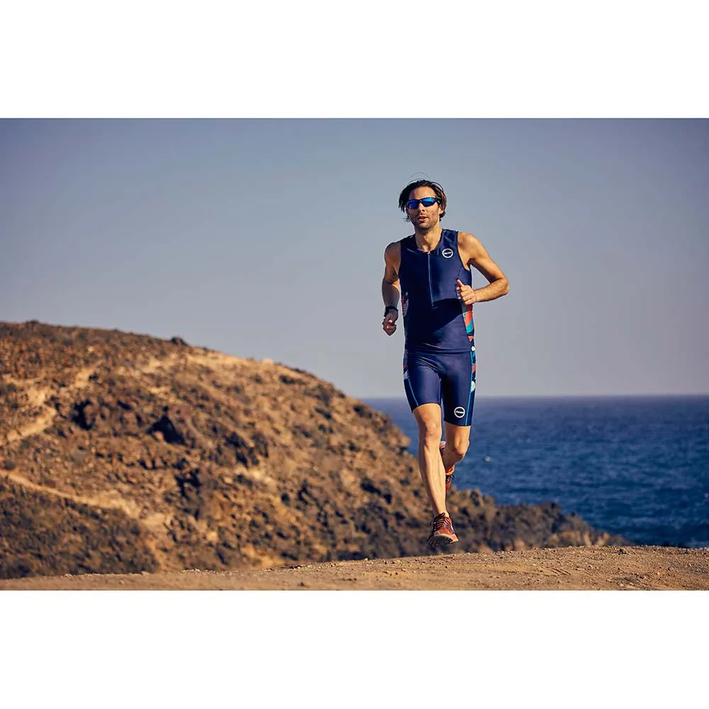 Zone3 Activate Plus Zinc Burst ärmelloses Triathlon-trikot, Zinc burst, XS Zone3 Activate Plus Zinc Burst ärmelloses Triathlon-trikot, Zinc burst, XS