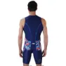 Zone3 Activate Plus Zinc Burst ärmelloses Triathlon-trikot, Zinc burst, XS