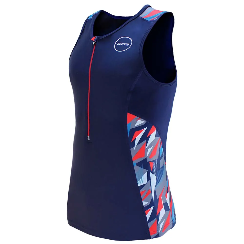 Zone3 Activate Plus Zinc Burst ärmelloses Triathlon-trikot, Zinc burst, XS Zone3 Activate Plus Zinc Burst ärmelloses Triathlon-trikot, Zinc burst, XS