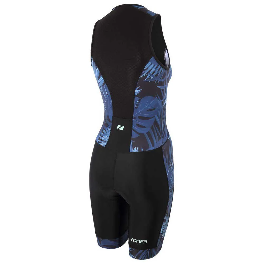 Zone3 Activate+ Tropical Palm ärmelloser Triathlonanzug female Zone3 Activate+ Tropical Palm ärmelloser Triathlonanzug female