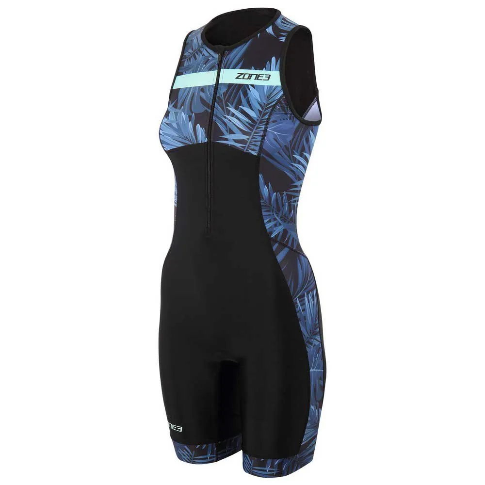 Zone3 Activate+ Tropical Palm ärmelloser Triathlonanzug female Zone3 Activate+ Tropical Palm ärmelloser Triathlonanzug female
