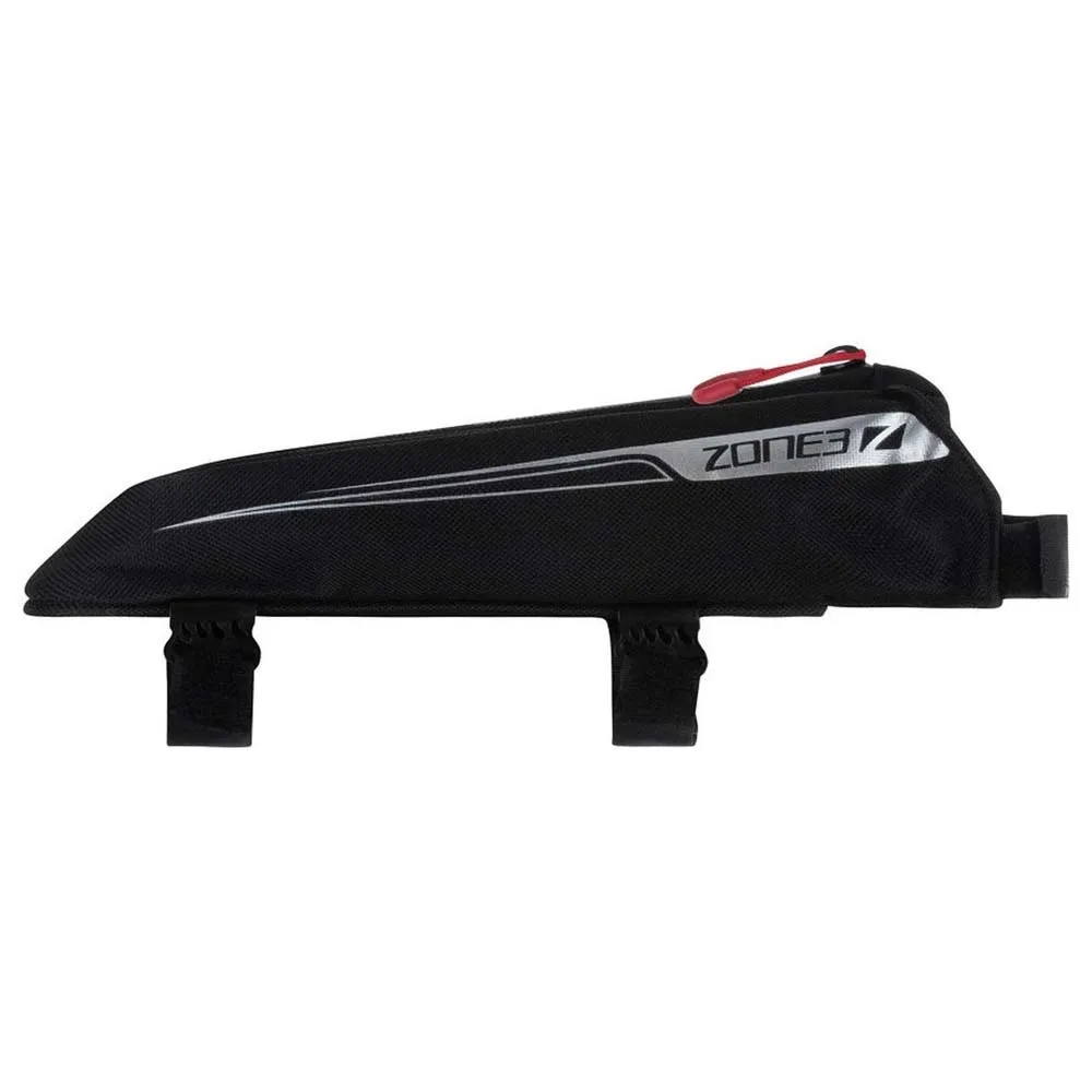 Zone3 Aero Bento Rahmentasche, Black / silver, One Size Zone3 Aero Bento Rahmentasche, Black / silver, One Size