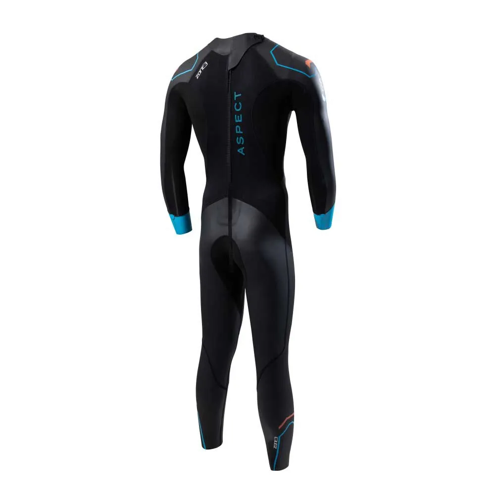 Zone3 Aspect Breaststroke Langarm-neoprenanzug, Black / blue, S Zone3 Aspect Breaststroke Langarm-neoprenanzug, Black / blue, S
